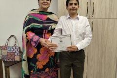 Awarding Summer Homework Completion